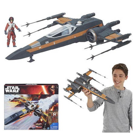 * Pre Order * Star Wars The Force Awakens Class III Deluxe Resistance X-Wing Fighter Vehicle