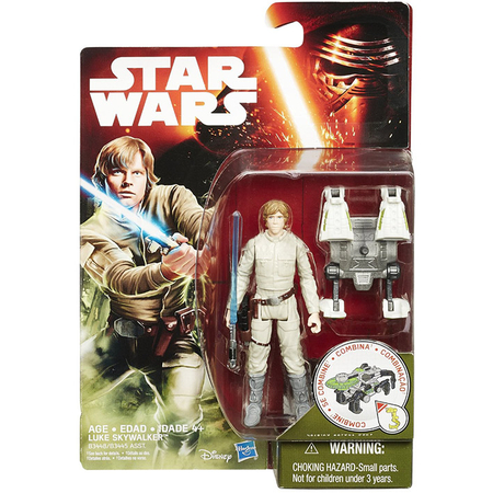 Star Wars Episode VII: The Force Awakens - Jungle and Space - Luke Skywalker Bespin figurine 3,75 pouces Hasbro