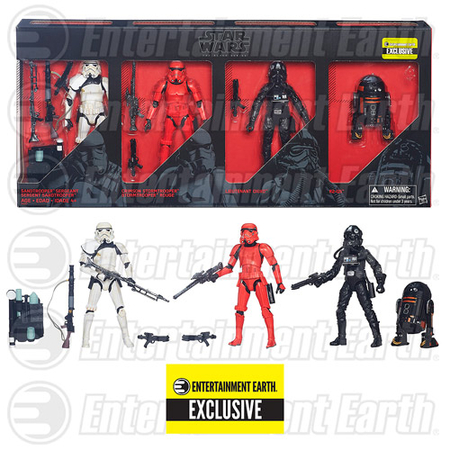 Star Wars The Black Series Imperial Forces 6-Inch Action Figures - Entertainment Earth Exclusive Hasbro