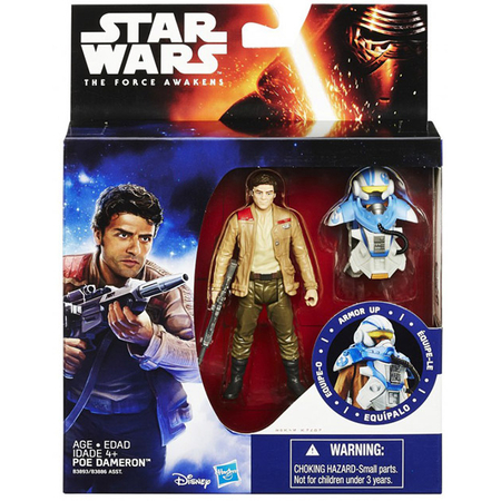 Star Wars Episode VII: The Force Awakens Armor Series - Poe Dameron figurine échelle 3,75 pouces Hasbro