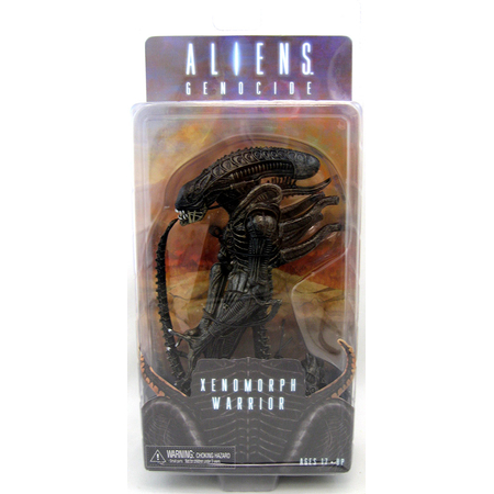 Aliens Series 5 - Aliens Genocide Black Xenomorph Warrior 7 inches NECA