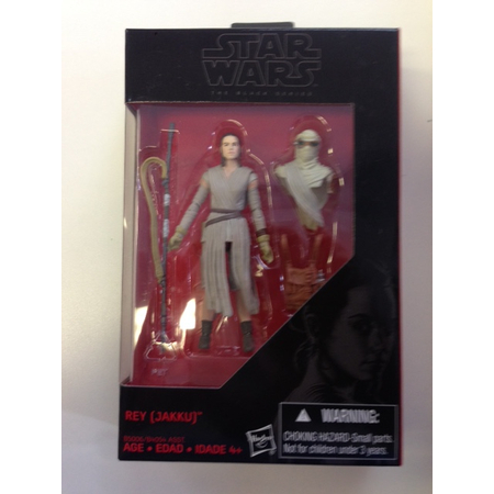 Star Wars Black Series Walmart Exclusif - Rey (Jakku) figurine 3,75 pouces Hasbro
