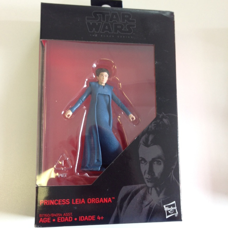 Star Wars Black Series Walmart Exclusif - Princess Leia Organa (Episode VII) figurine 3,75 pouces Hasbro