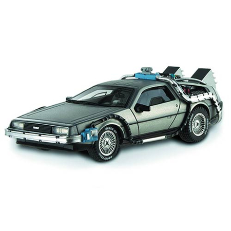 Back to the Future Time Machine with Mr. Fusion 1:18 Scale Hot Wheels Heritage