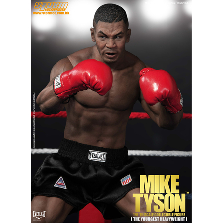 Mike Tyson Le plus jeune champion Heavyweight figurine échelle 1:6 Item bonus Ceinture de champion Storm Collectables SM-1501