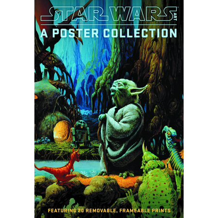 Star Wars Art Poster Collection Featuring 20 Removable Prints