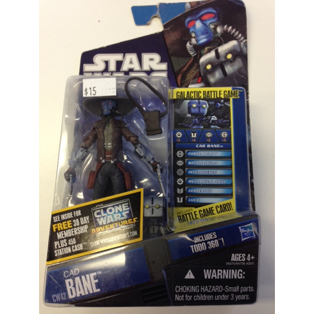 Star Wars Clone Wars Cad Bane with Todo 360