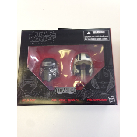 Titanium Helmet Series - Kylo Ren & Poe Dameron