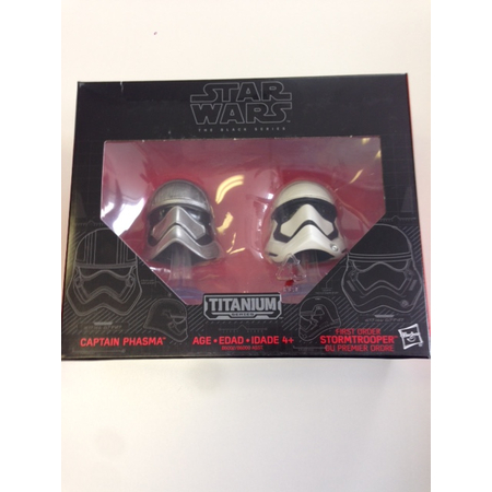 Titanium Helmet Series - Captain Phasma & Stormtrooper
