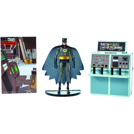 DC Batman Classic TV Series 1966 To The Batcave avec Figurine de Batman de 6 pouces Mattel CKK30