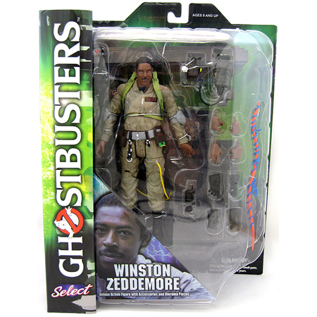 Ghostbusters Select figurine 7 pouces Série 1 - Winston Zeddemore Diamond