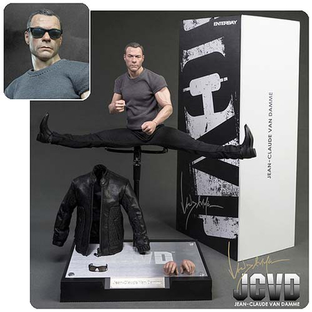 JCVD Jean-Claude Van Damme Real Masterpiece Figure 12" Enterbay