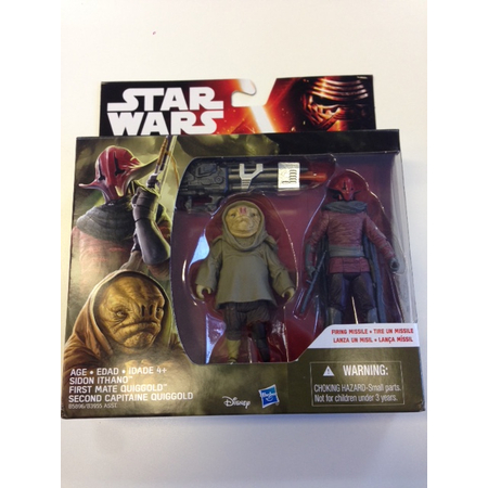 Star Wars: Episode VII - The Force Awakens Mission Series 3-Packs - Sidon Ithano & First Mate Quiggold
