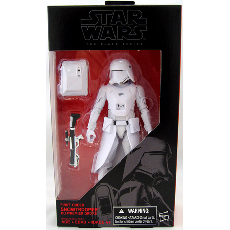 Star Wars Episode VII: The Force Awakens The Black Series 6 pouces - First Order Snowtrooper Hasbro 12