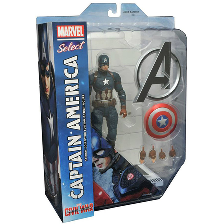 Marvel Select Captain America Civil War - Captain America