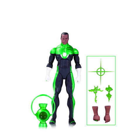 DC Icons - Green Lantern John Stewart Mosaic figurine échelle 7 pouces DC Collectibles 15