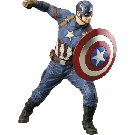 Captain America Civil War - Captain America Artfx Statue 1:10