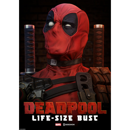 Deadpool life-size bust Sideshow Collectibles 400292