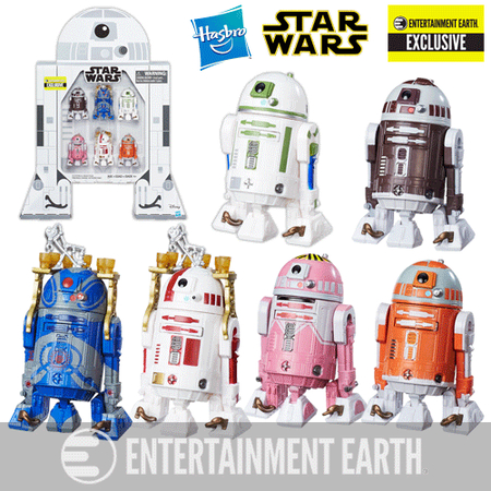 Star Wars The Black Series Astromech Droids 3 3/4-Inch Action Figures - Entertainment Earth Exclusive Hasbro