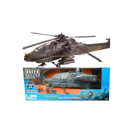 US Army AH-64 Apache helicopter 1:18 Elite Forces 21249