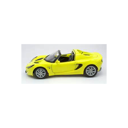 Voiture Lotus Elise 111s 2003 couleur jaune 1:18 Welly 12565TYC