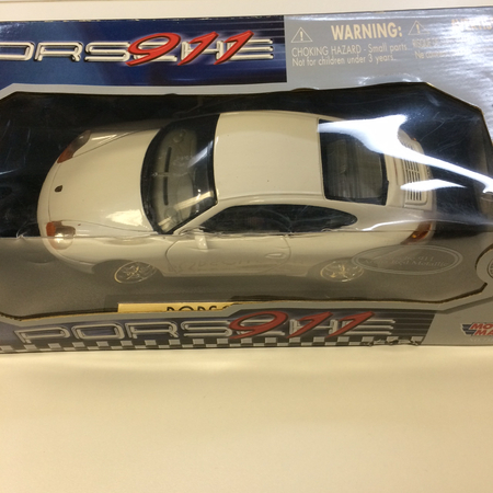 Voiture Porsche 911 blanche 1:18 Motor Max 73101