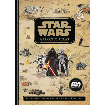 Star Wars Galactic Maps An Illustrated Atlas of Star Wars Universe ISBN 978-136800306-3