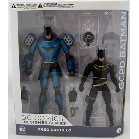 {[en]:DC Comics Designer Series 5 Greg Capullo - GCPD Batman 2-pack DC Collectibles