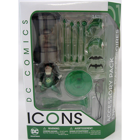 DC Icons - Accessory Pack avec Mini Figurine Green Lantern Ch'p figurine échelle 7 pouces DC Collectibles 01