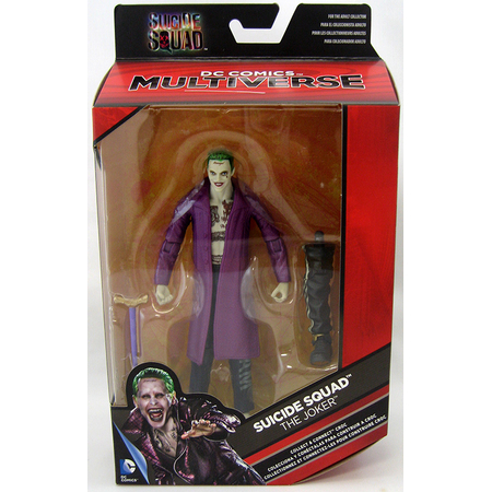 DC Multiverse Suicide Squad Movie The Joker - 6-inch action figure (Collect and Connect Croc) Mattel DNV38