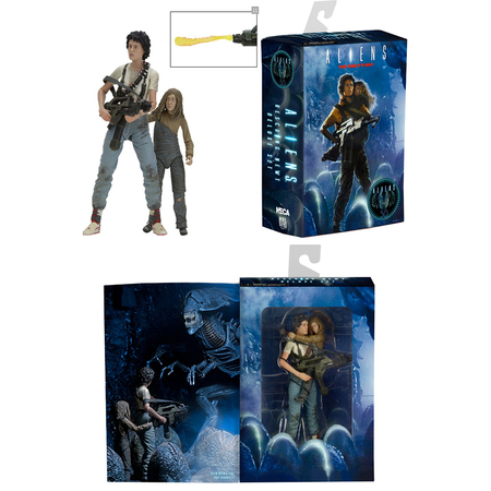 Aliens 30th Anniversary Ripley & Newt Deluxe Action Figure 2-pack
