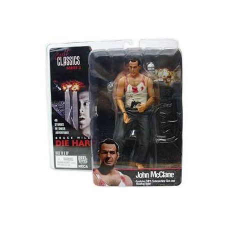 Die Hard Bruce Willis John McClane Cult Classic Series 3 figurine 7 po NECA