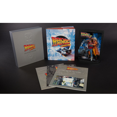 Back to the Future Sculpted Movie Poster and The Ultimate Visual History Collectors Edition Insight Collectibles 902605