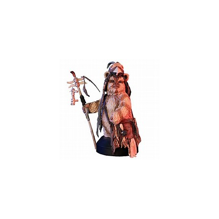 Star Wars Logray Ewok Medicine Man Collectible mini bust Gentle Giant 80152