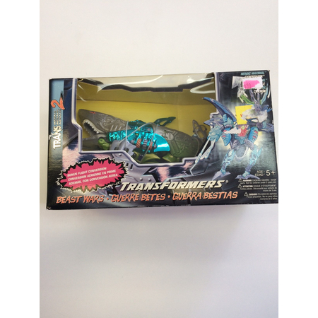Transformers Beast Wars Transmetals 2 Megatron Cybershark Hasbro 80447