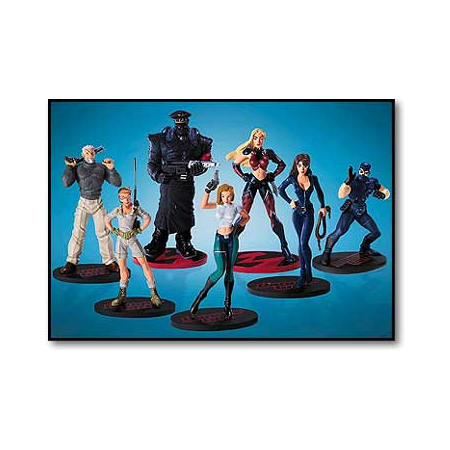 Danger Girl The Dangerous Seven-Piece PVC Set figurines DC Direct