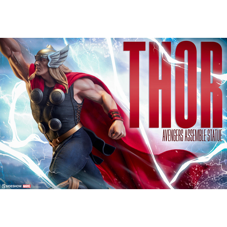 Thor Avengers Assemble Statue Sideshow Collectibles 200353