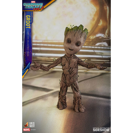 Guardians of the Galaxy Vol 2 Groot figurine grandeur nature (Life-Size) Figure Hot Toys 903025