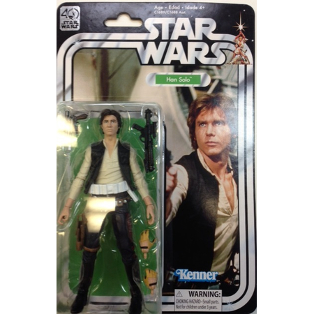 Star Wars Black Series 40th Anniversary - Han Solo 6-inch scale action figure Hasbro C1689