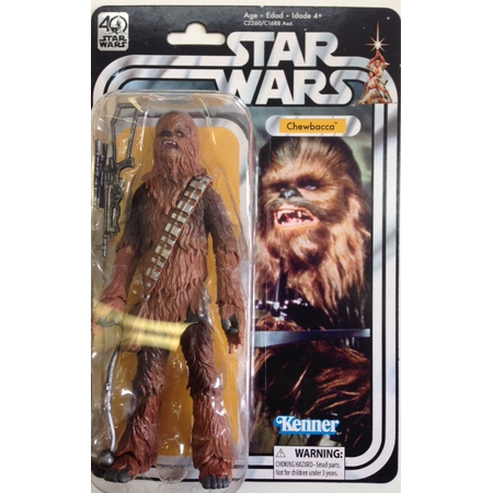 Star Wars Black Séries 40e Anniversaire - Chewbacca figurine échelle 6 pouces Hasbro C2260