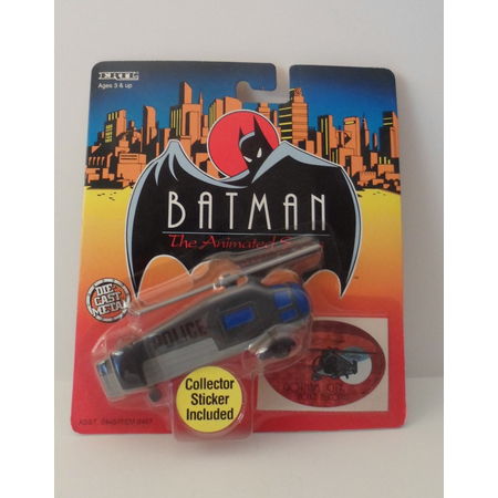 Batman The animated series Gotham City police helicopter ErtL 2457