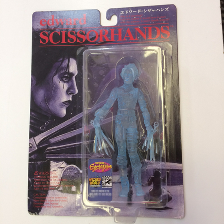 Edward Scissorhands Preview Exclusive Wizard World Chicago 2001 Comic-Con figurine 7 po Hobby Base Yellow Submarine