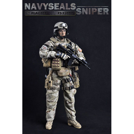 US Navy Seals Sniper figurine échelle 1:6 Flagset FS-73004