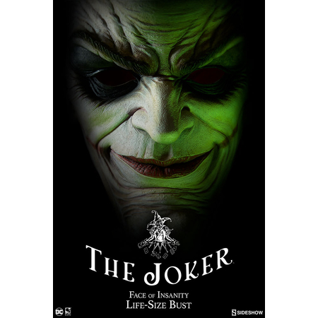 The Joker Face of Insanity buste échelle 1:1 Sideshow Collectibles 400300