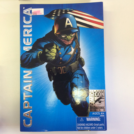Captain America figurine San Diego Comic-Con 2010 Marvel Universe Hasbro 25846