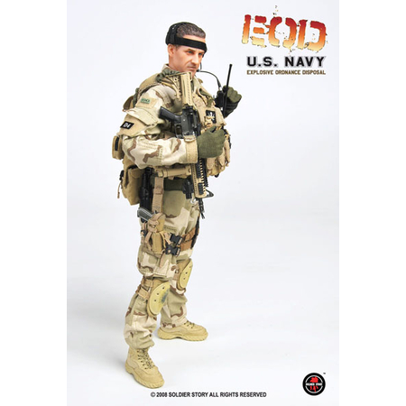 US Navy Explosive Ordnance Disposal (EQD) figurine échelle 1:6 Soldier Story SS013