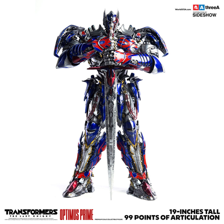 Transformers: The Last Knight Optimus Prime Premium Scale Collectible Figure ThreeA Toys 903080