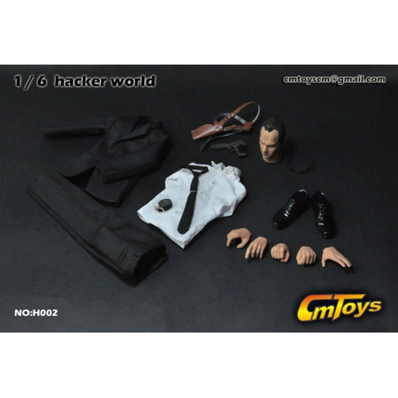Hacker World ensemble de v�tements pour figurine �chelle 1:6 (Matrix) CM Toys H002