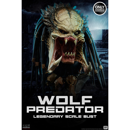 Aliens VS Predator: Requiem buste Wolf Predator Legendary Scale Bust Sideshow Collectibles 200250