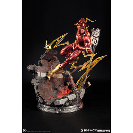 Justice League New 52 The Flash statue Sideshow Collectibles 200516